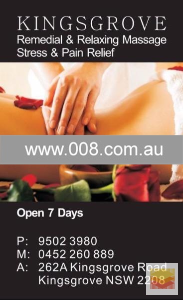 262A Kingsgrove Massage